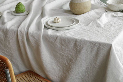 Close-up of food on table at home