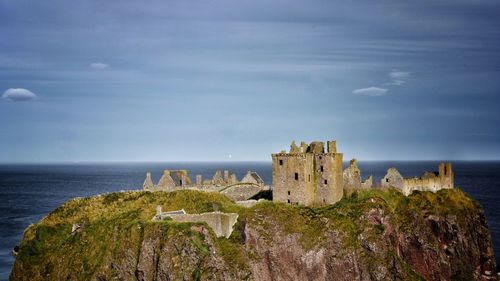 Panoramic view of sea against sky