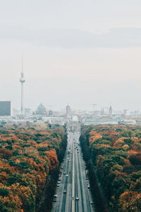 View of cityscape against sky