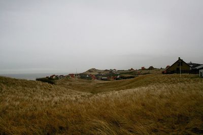 Scenic rural scene in denmark