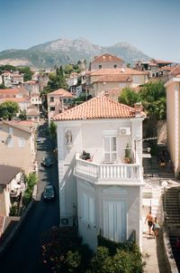 Old building at herceg-novi, montenegro.