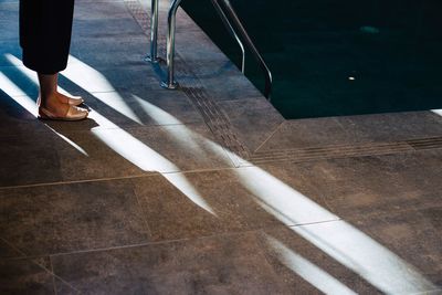 Low section of person