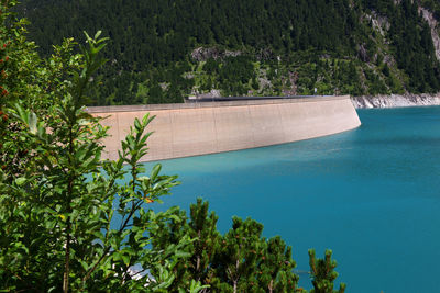 Scenic view of lake