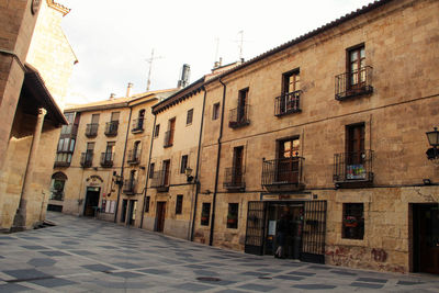 View of town against sky