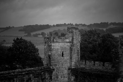 Bodiam castle tower