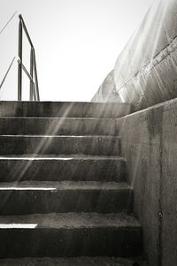 Low angle view of staircase