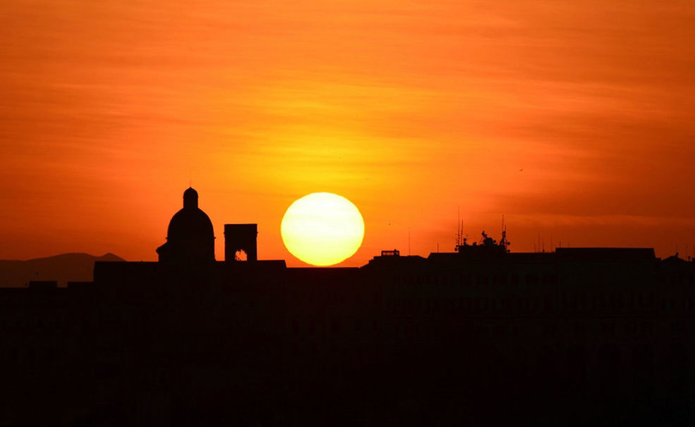 Skyline of Cagliari