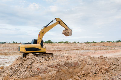 View of construction site