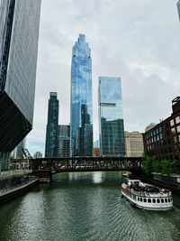 Modern buildings in city