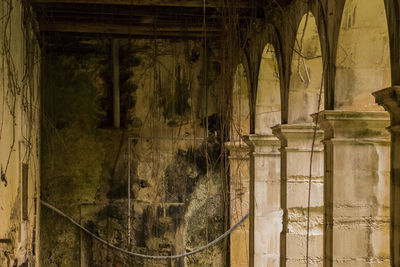 Abandoned built structure