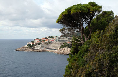 Dubrovnik, croatia. popular travel destination in adriatic sea.