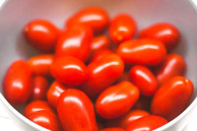 Close-up of tomatoes in container