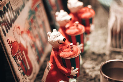 Close-up of stuffed toy