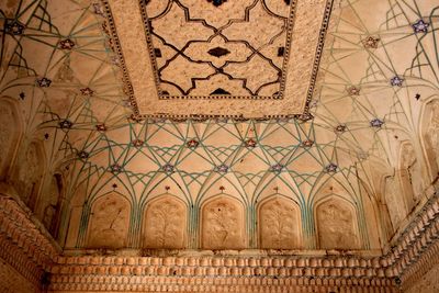 Architectural detail of a wall of a building