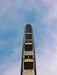 Low angle view of building against sky