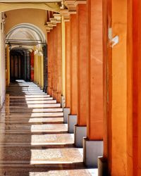 Corridor of building