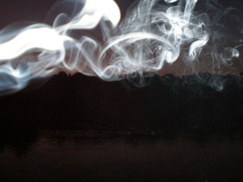 Close-up of illuminated light