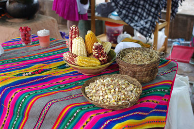 Typical peruvian food