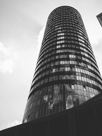 Low angle view of modern building