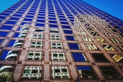 Low angle view of modern building