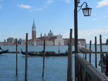 View of church at waterfront