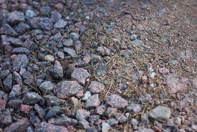 Full frame shot of stones