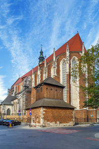 Church of st catherine of alexandria and st margaret in krakow, poland