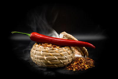 Cropped hand of person holding plant