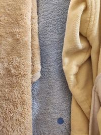 Full frame shot of towels 