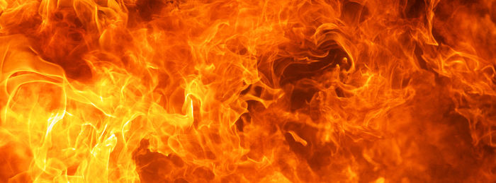 Abstract image of fire