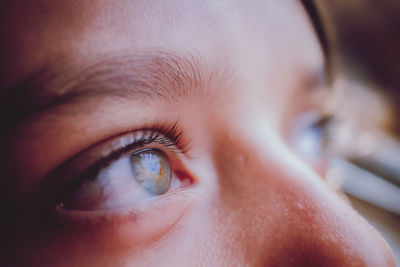 Close-up portrait of man