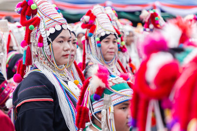 Group of people in traditional clothing