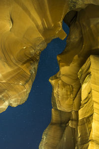 Close-up of rock formations