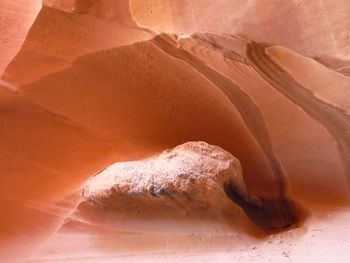 Rock formations in desert