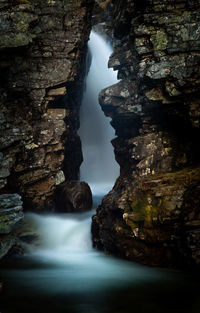 View of waterfall