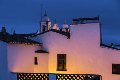 Low angle view of building against sky