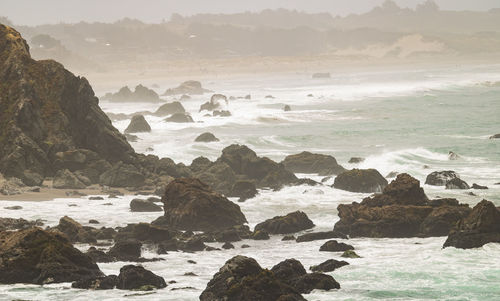 Rocky california coast