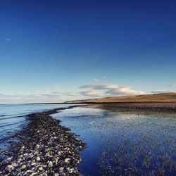 Scenic view of calm sea