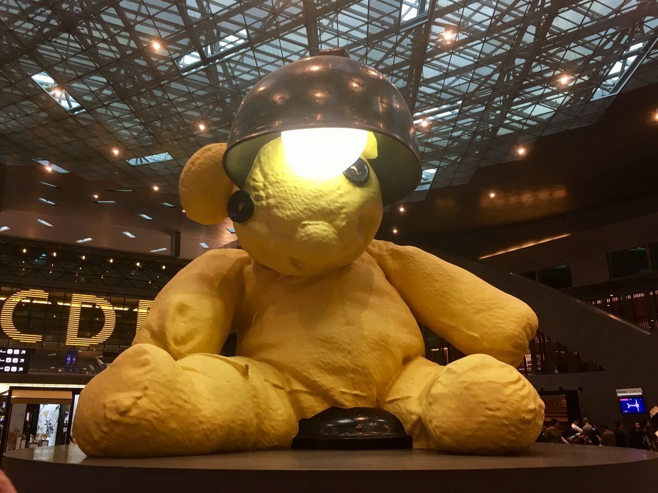 Airport sculpture