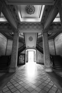 Corridor of building