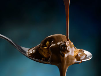Close-up of ice cream cone