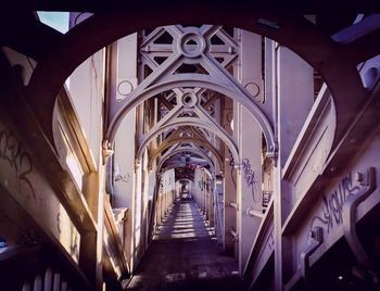 Low angle view of archway