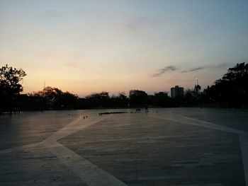 Scenic view of sky at sunset