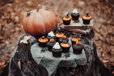 Close-up of halloween decoration