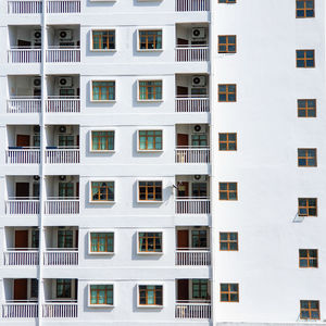 Full frame shot of residential building