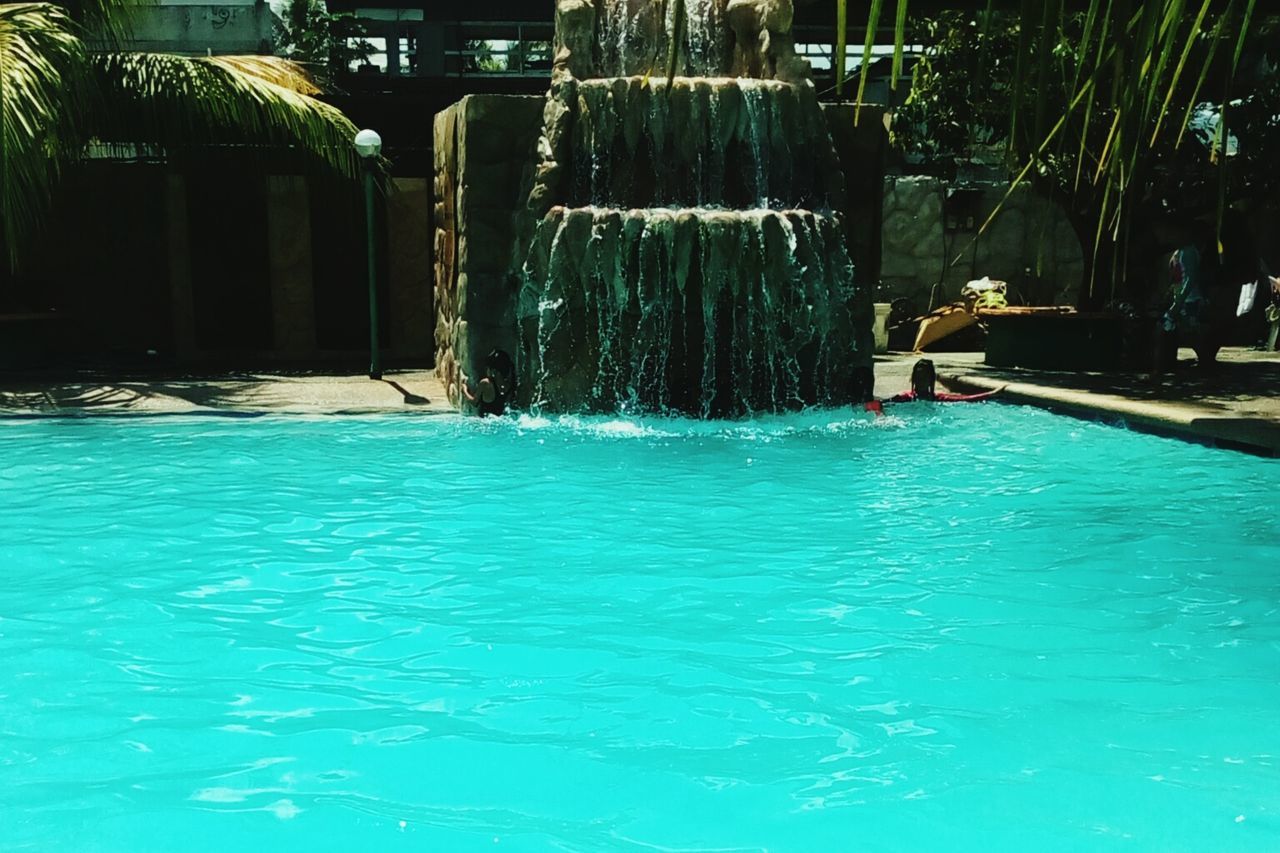 VIEW OF SWIMMING POOL IN THE SEA