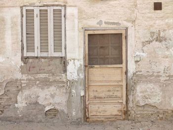 Exterior of old building