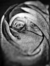 Close-up portrait of man