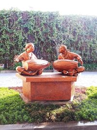 Built structure in park against sky