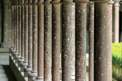 Close-up of metallic objects